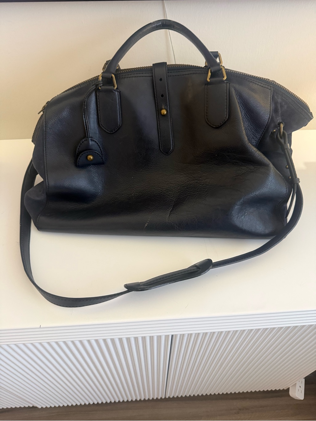 Kate Spade Westward Emily & Meritt Limited Edition Leather Satchel Crossbody Bag